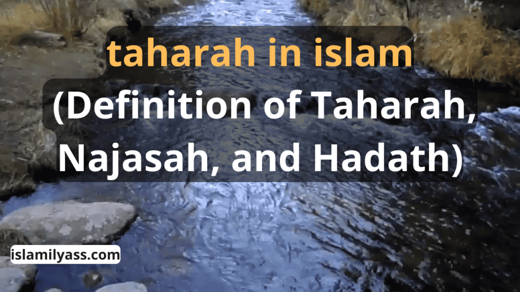 taharah in islam