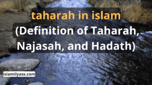 taharah in islam