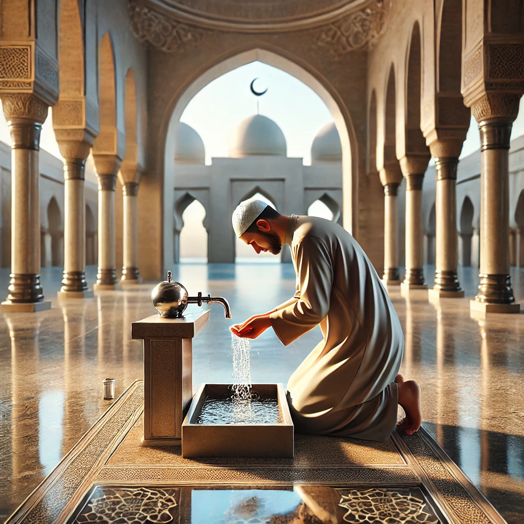 Steps of Wudu